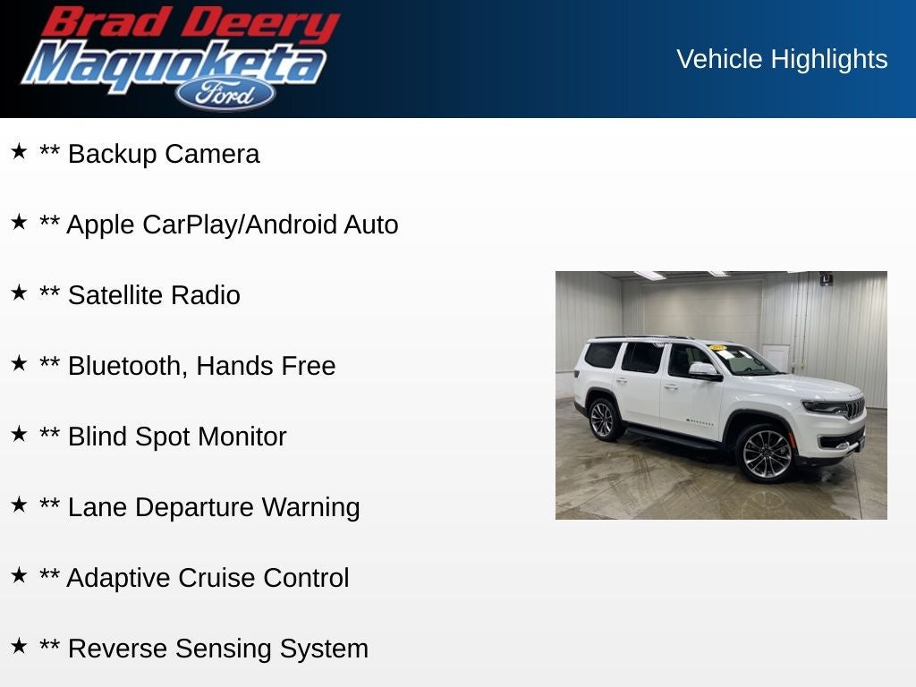2022 Jeep Wagoneer Series II