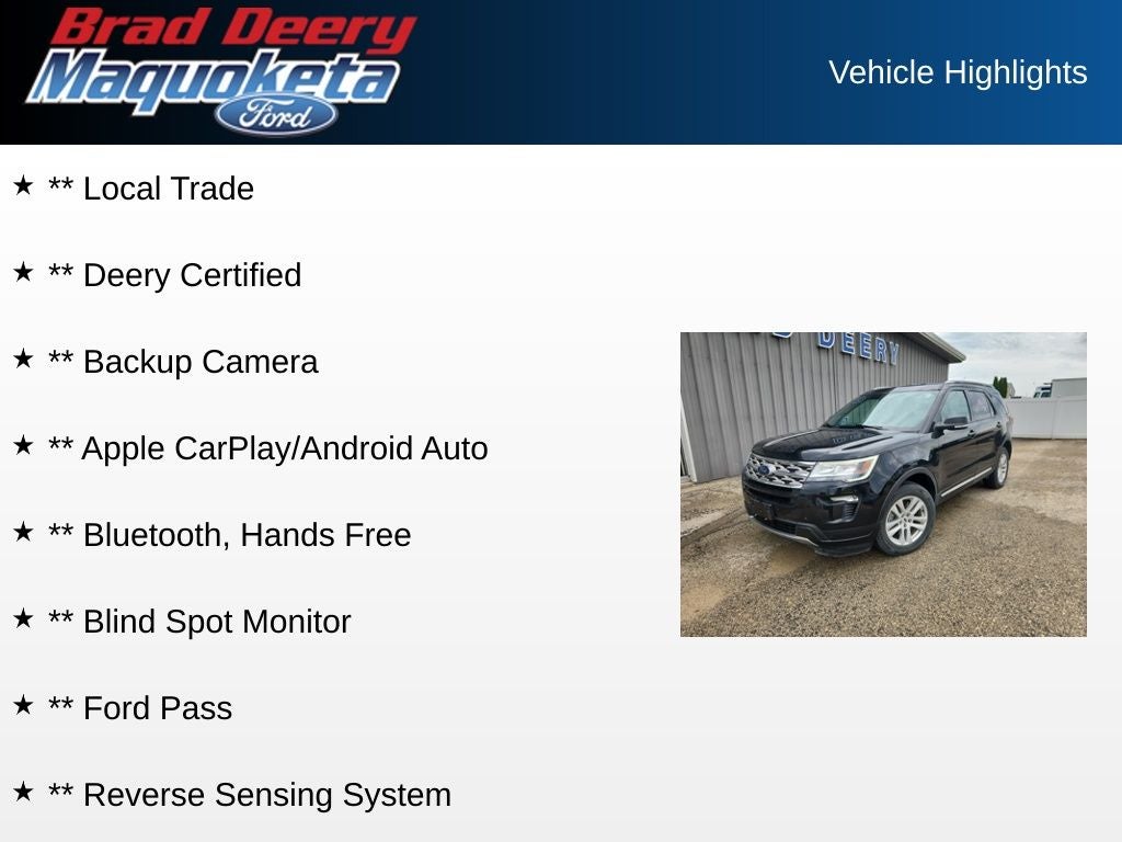 2019 Ford Explorer XLT