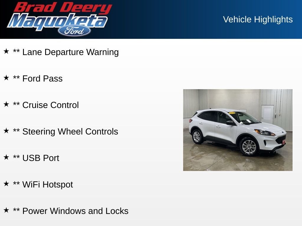 2022 Ford Escape SE