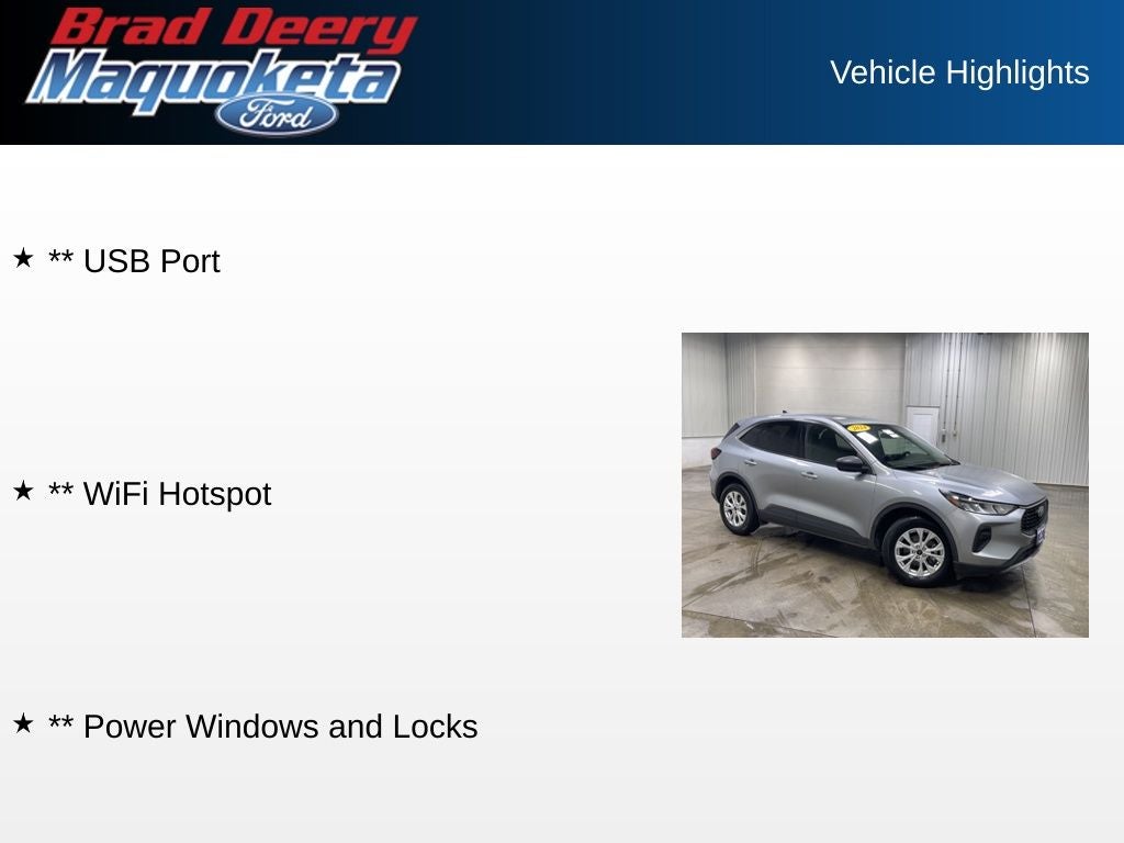 2024 Ford Escape Active