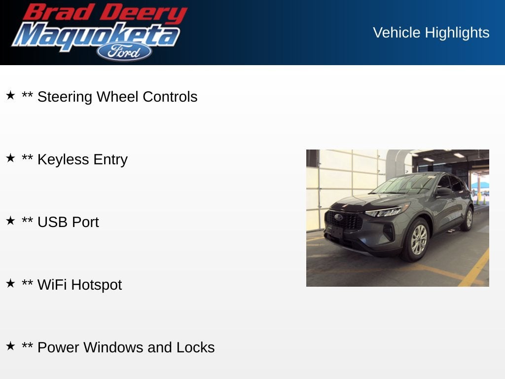 2024 Ford Escape Active