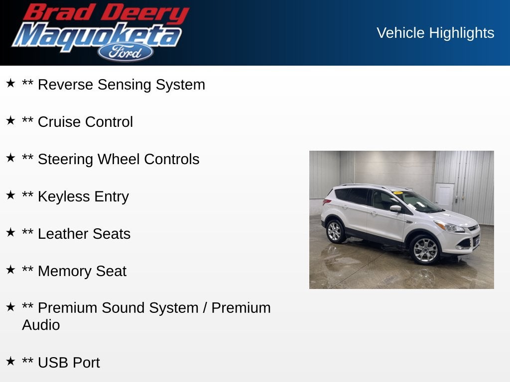 2016 Ford Escape Titanium