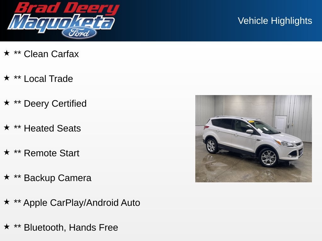 2016 Ford Escape Titanium