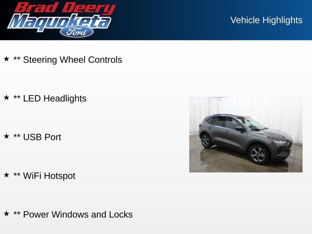 2025 Ford Escape ST-Line