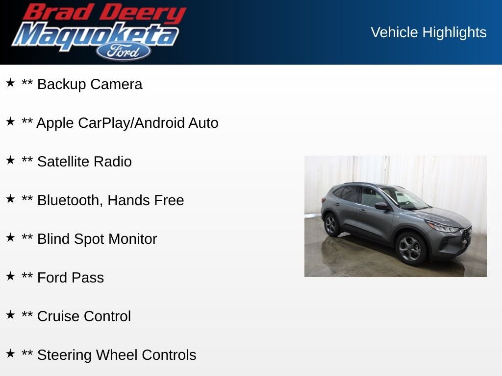 2025 Ford Escape ST-Line