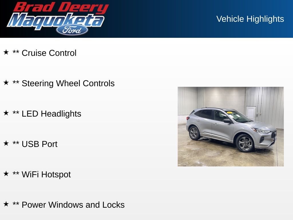 2023 Ford Escape ST-Line
