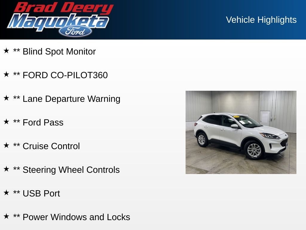 2021 Ford Escape SE