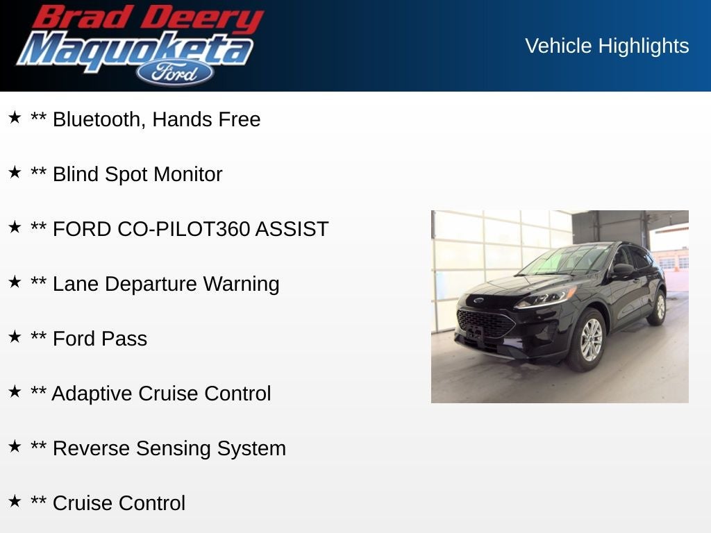 2022 Ford Escape SE