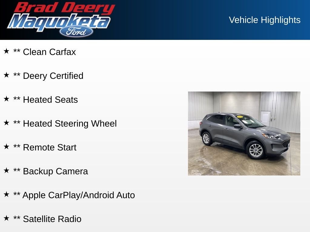 2022 Ford Escape SE