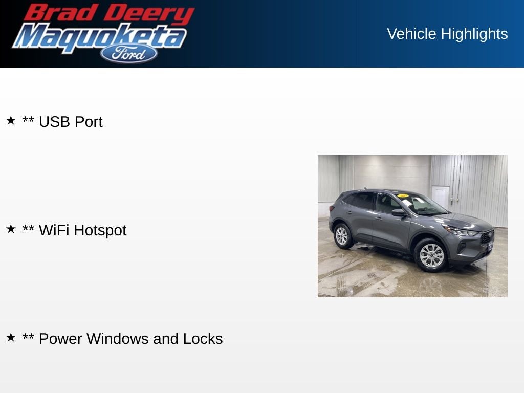 2025 Ford Escape Active