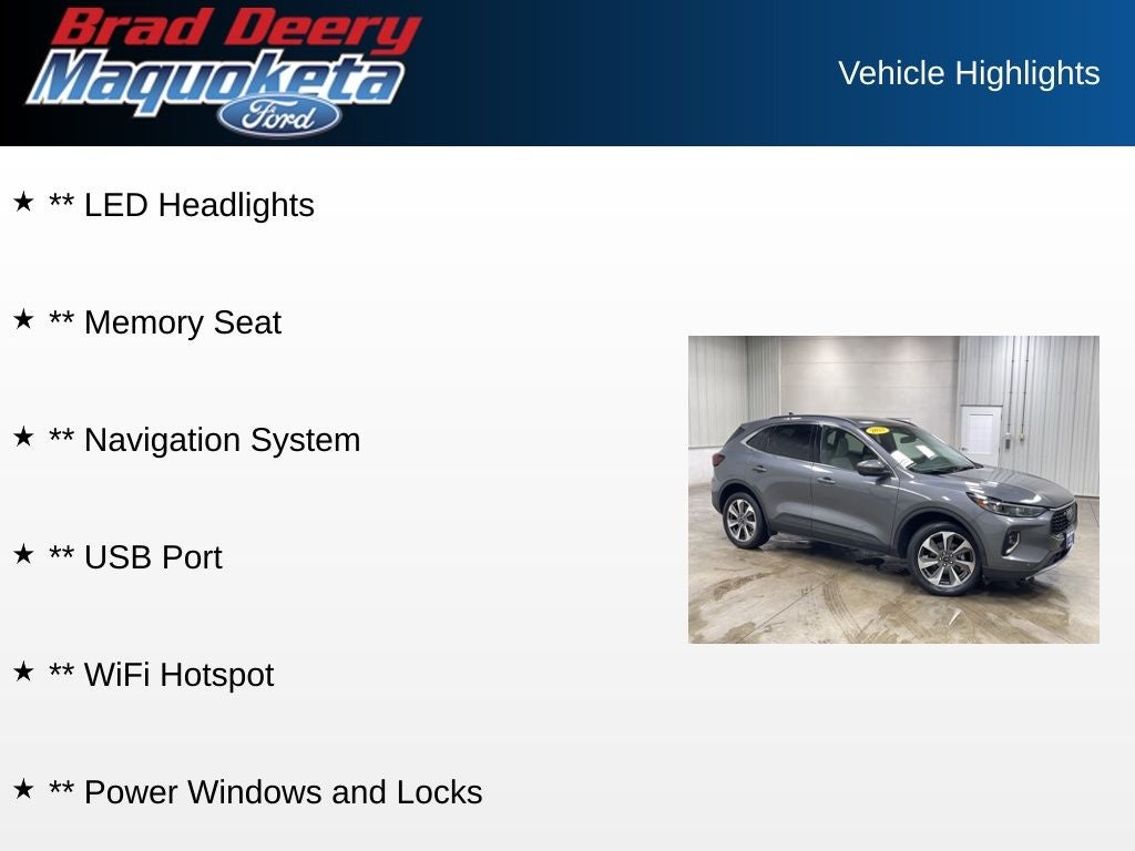 2023 Ford Escape Platinum