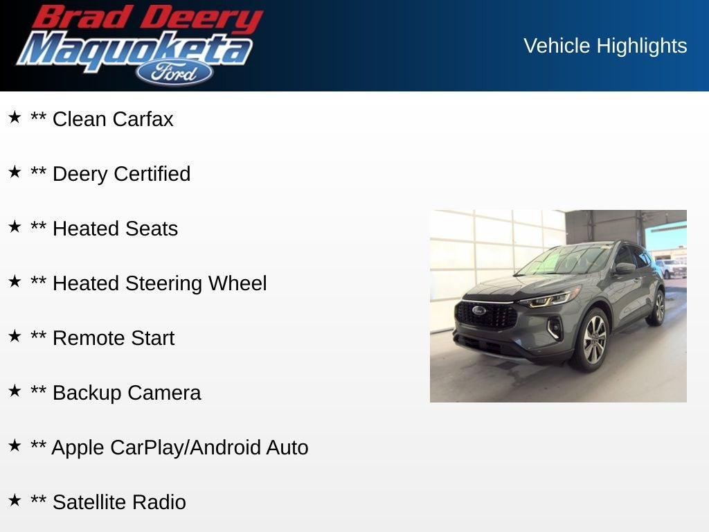2023 Ford Escape Platinum