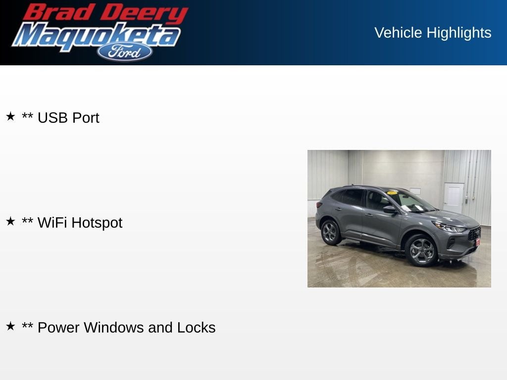 2023 Ford Escape ST-Line