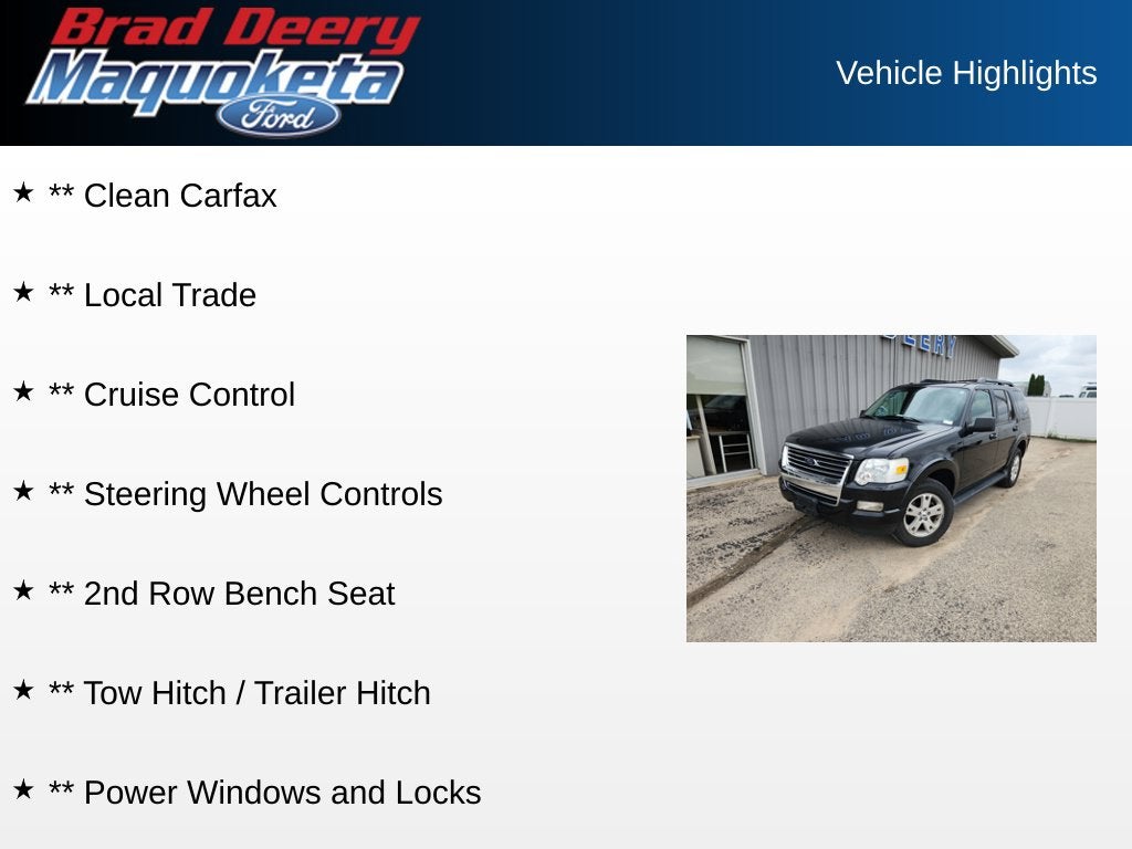 2009 Ford Explorer XLT
