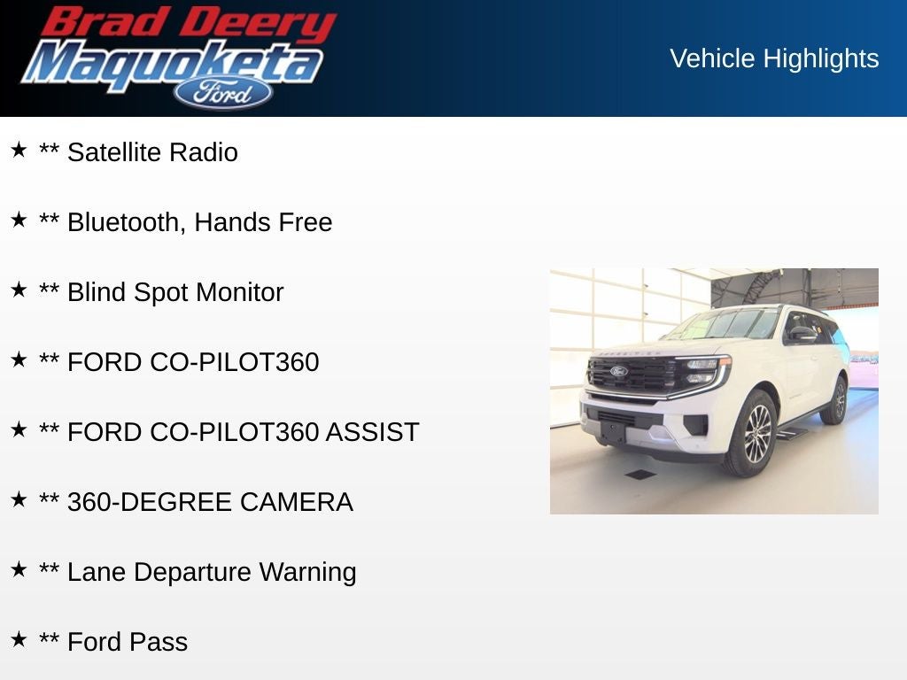 2025 Ford Expedition Platinum