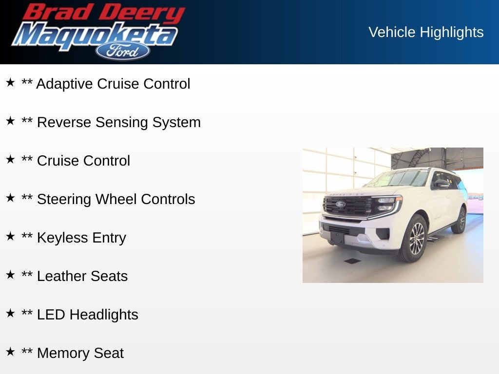 2025 Ford Expedition Platinum