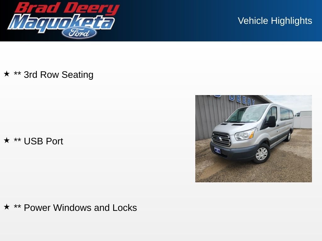2015 Ford Transit-150 XLT