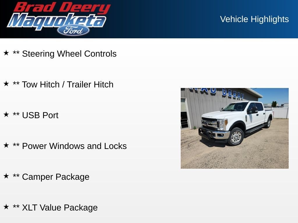 2019 Ford F-250SD XLT