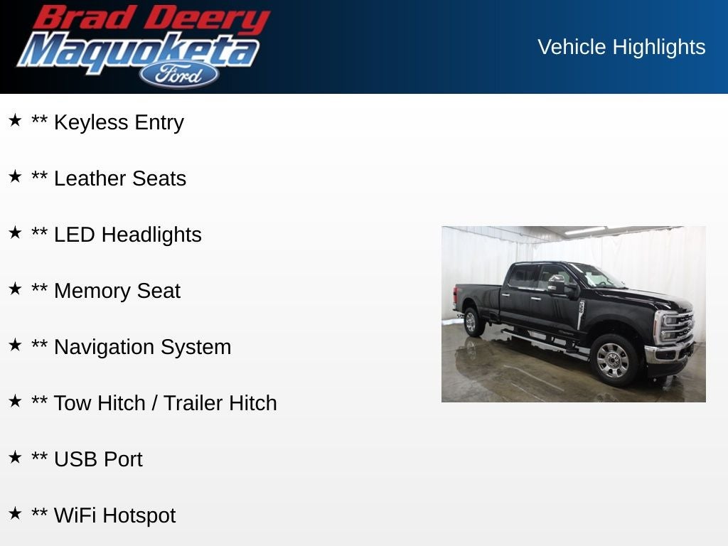 2025 Ford F-350SD Lariat