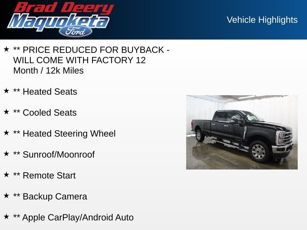 2025 Ford F-350SD Lariat
