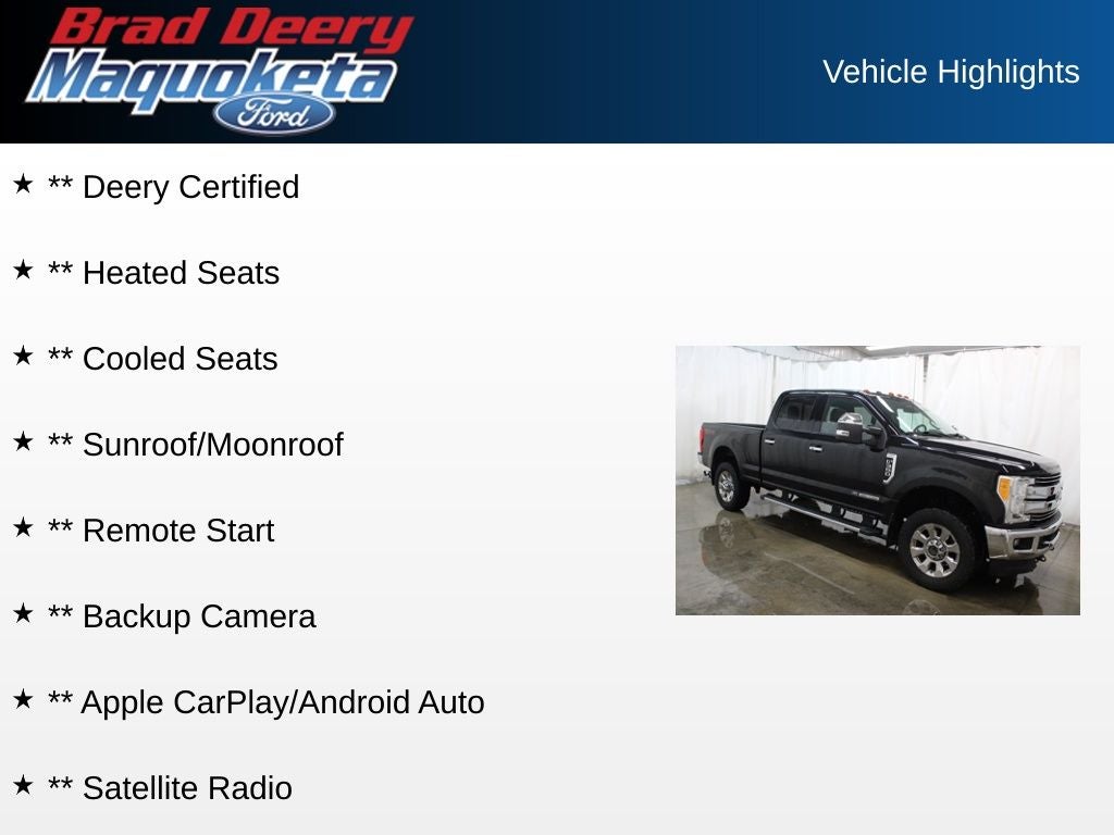 2017 Ford F-350SD Lariat