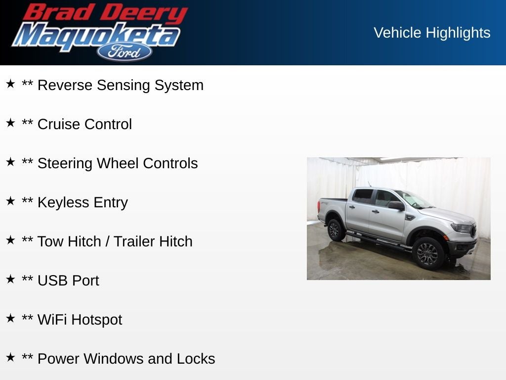 2021 Ford Ranger XLT