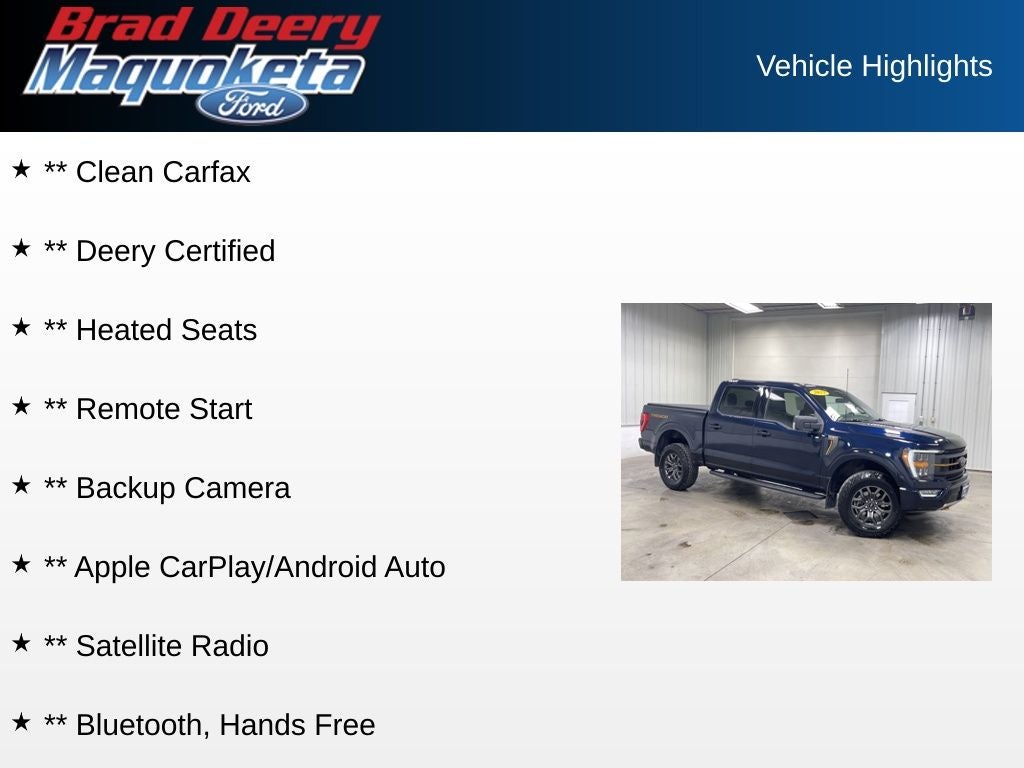2023 Ford F-150 Tremor