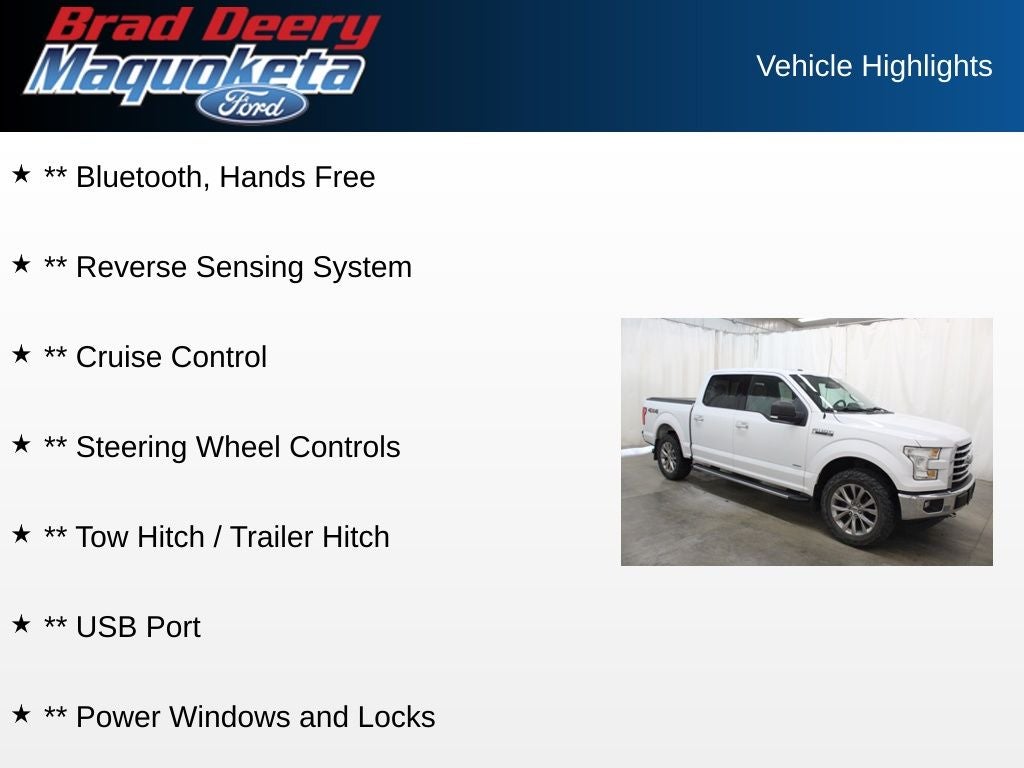 2017 Ford F-150 XLT