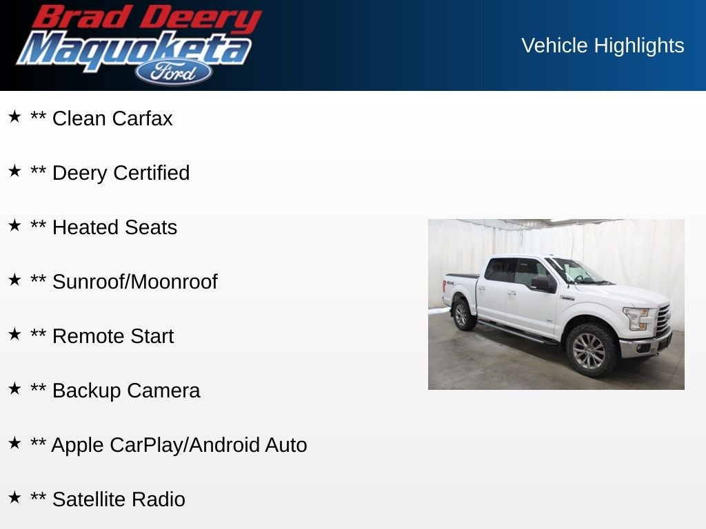 2017 Ford F-150 XLT
