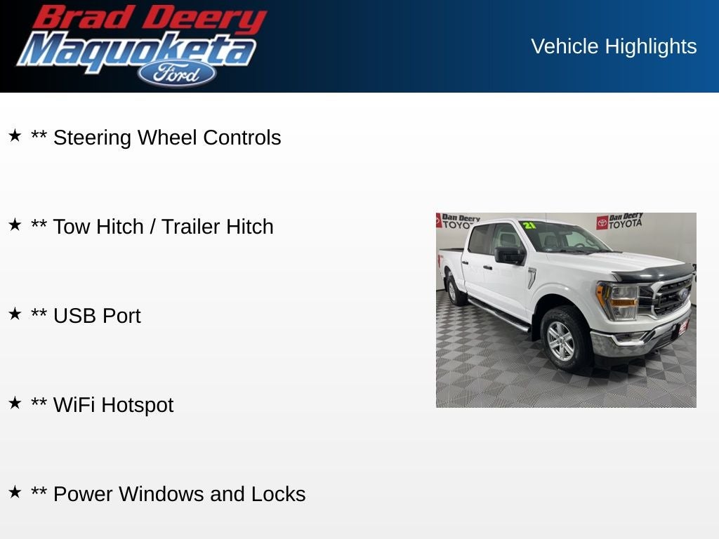 2021 Ford F-150 XLT