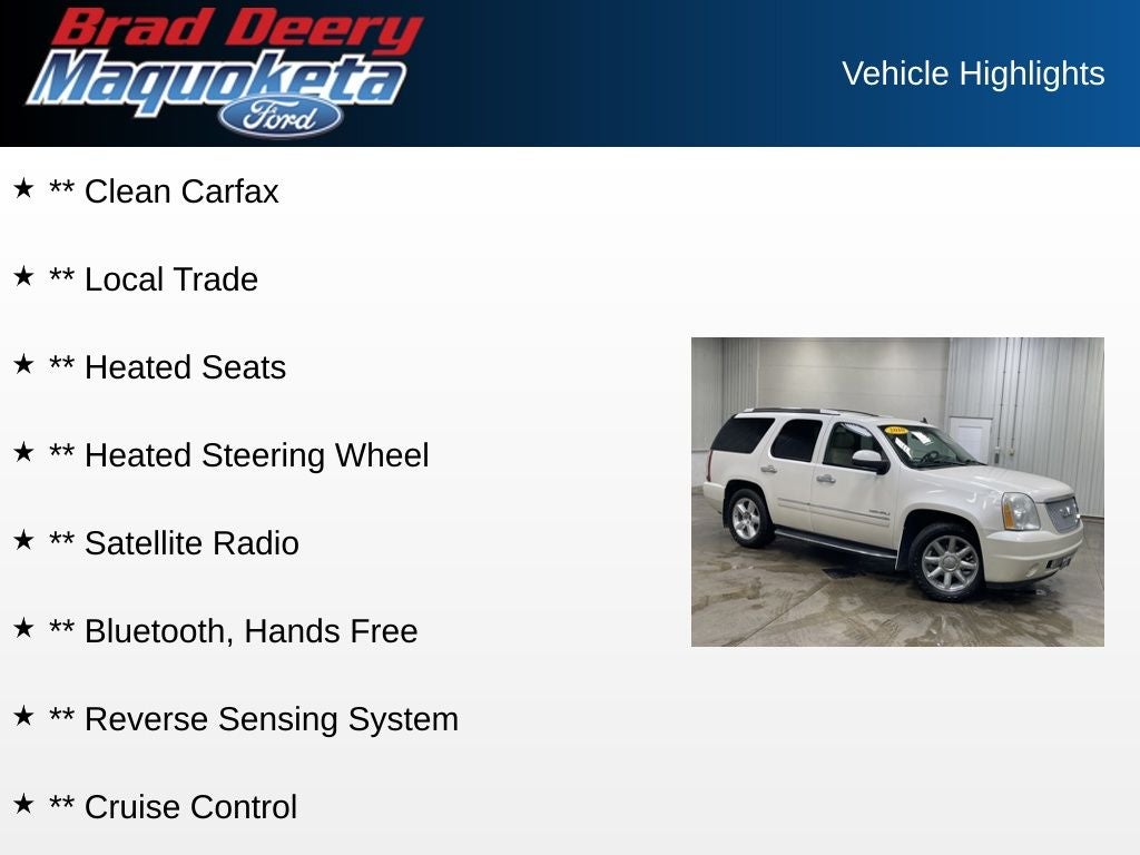2010 GMC Yukon Denali