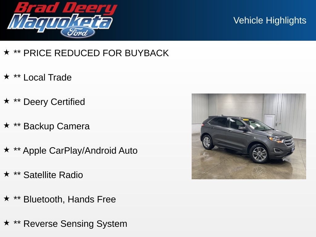 2017 Ford Edge SEL