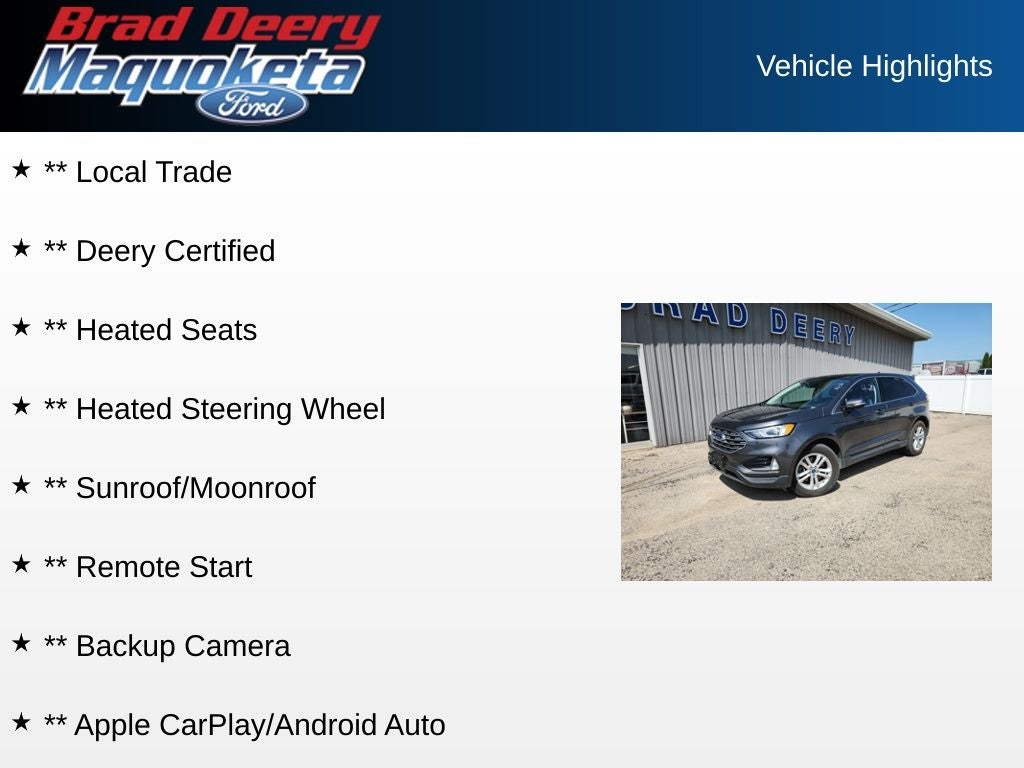 2019 Ford Edge SEL