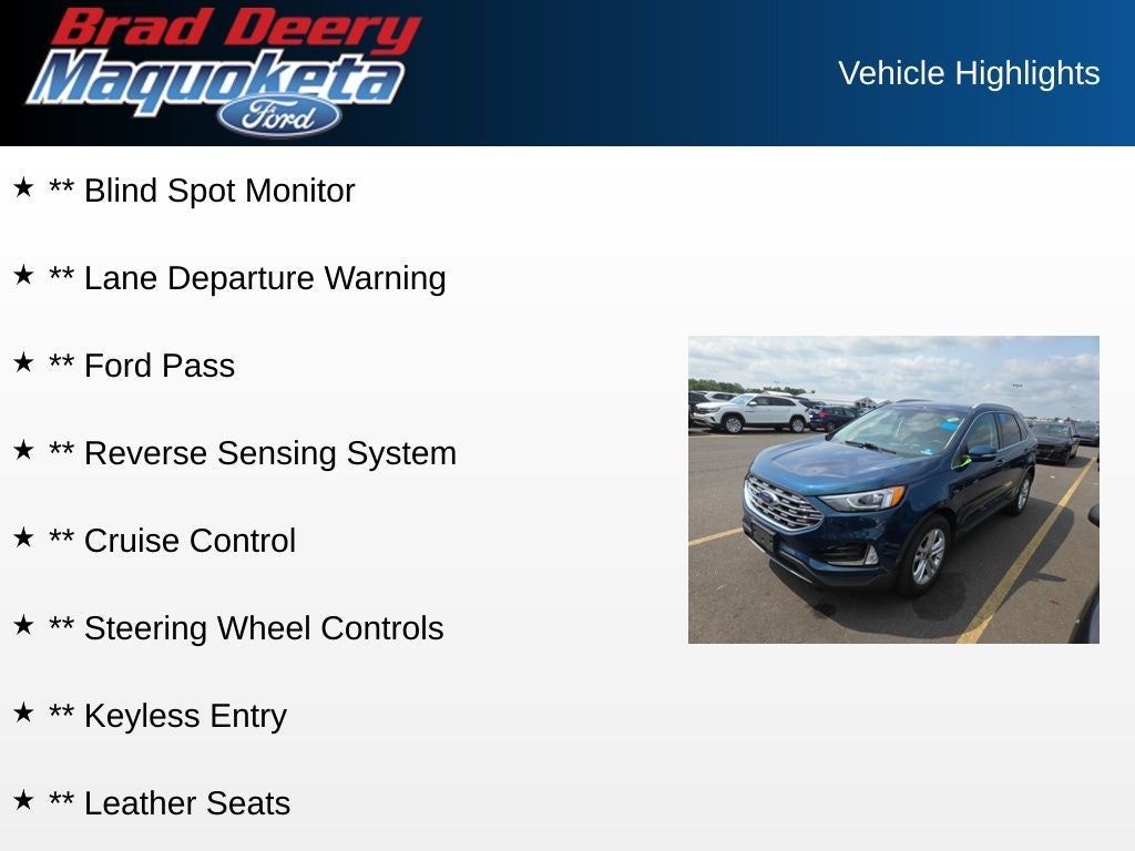 2020 Ford Edge SEL