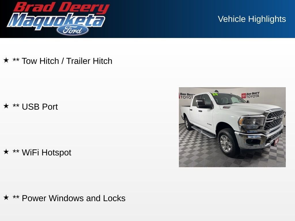 2024 RAM 2500 Big Horn
