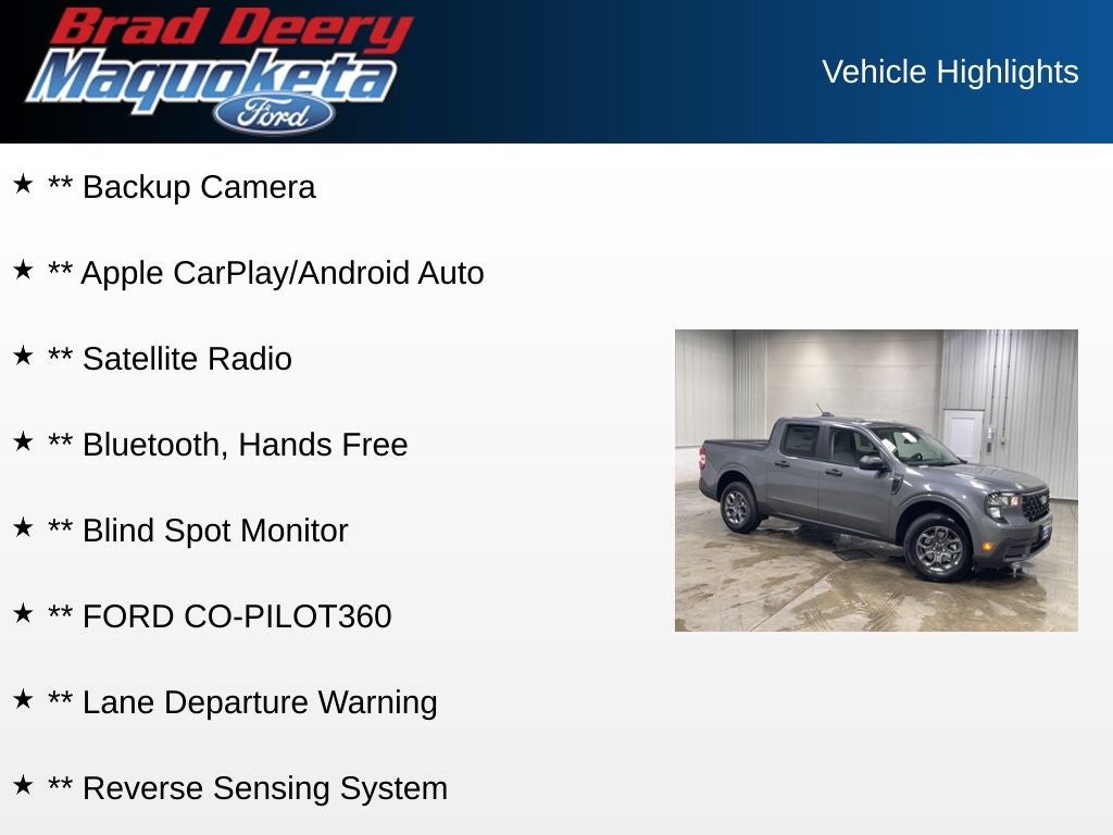 2026 Ford Maverick XLT