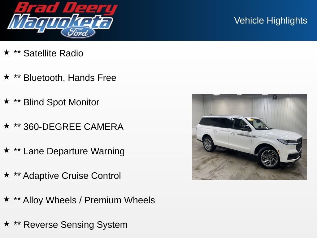 2025 Lincoln Navigator L Reserve