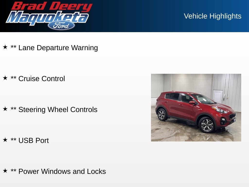 2020 Kia Sportage LX