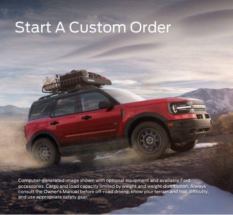 Start a custom order | Brad Deery Ford in Maquoketa IA